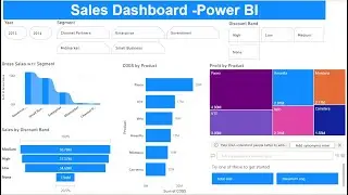 Power BI dashboard - Step by Step tutorial - FREE template #powerbidashboard