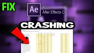 Adobe After Effects – How to Fix Crashing, Lagging, Freezing – Complete Tutorial