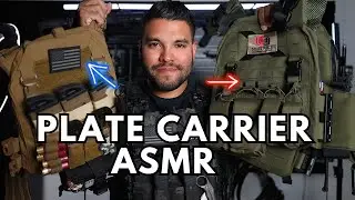 ASMR | Tapping On Tactical Plate Carriers