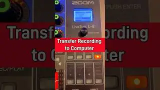 How to Transfer Audio from Zoom LiveTrak L-8 to Computer