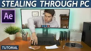 STEALING THROUGH SCREEN (Zach King Style) - After Effects VFX Tutorial