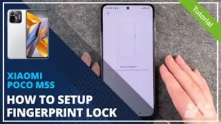 Xiaomi Poco M5s - How to set up Fingerprint • 📱 • 👆🏼 • 🔐 • Tutorial