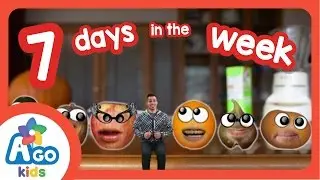 7 Days in a Week (Days of the Week) | Kids Songs | BINGOBONGO Learning