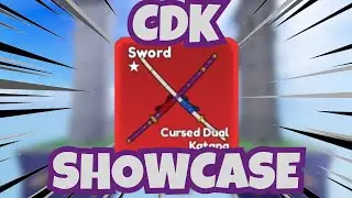 CURSED DUAL KATANA Showcase | Roblox Blox Fruits