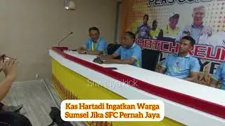 Coach Kas Hartadi Ingatkan Warga Sumsel Sriwijaya FC Pernah Jaya