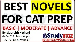 Best Novels for CAT 2023 preparation | Beginner to Advance level | Important novels to read for CAT