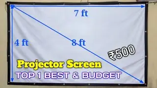 Projector Screen under 1000 | Best and Budget Projector Screen