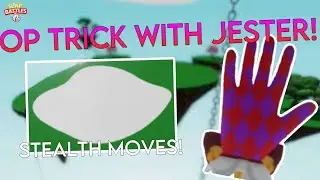 OP TRICK WITH JESTER! Get easy kills with this op jester trick - Slap battles - Roblox