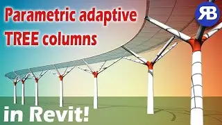 Revit Snippet: Create Parametric Tree Columns with Adaptive Components