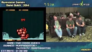 Two Crude Dudes [GEN] :: SPEED RUN Live (0:21:23) by MURPHAGATOR! #AGDQ 2014