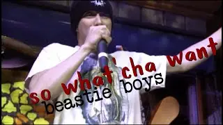 Beastie Boys - So What'cha Want (Live In-Studio 1992)