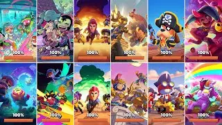 Loading Screen Evolution ( 2017-2024 ) in Brawl Stars | Paint Brawl, Gods Vs Monsters