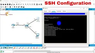 SSH configuration in cisco packet tracer | Technical Hakim 