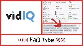 View private YouTube Tags with vidIQ Vision - FAQ Tube