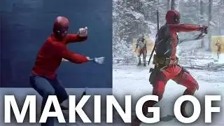 Deadpool & Wolverine Behind the Scenes: From Set to Screen (Side-By-Side Comparison)