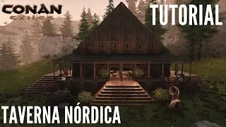 #1 Tutorial Taverna Nórdica - Roleplay / Conan Exiles Brasil / YaYa´s Build