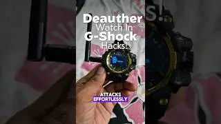 deauther watch in G-Shock