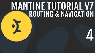 Mantine UI V7 Course #4 | Routing and Navigation Using React Router