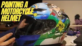 DIY South Park Motorcycle Helmet Painting | Easy Steps for Beginners