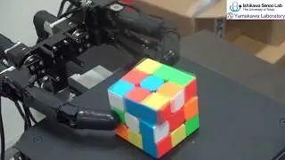 Rubik's Cube Manipulation Using a High-speed Robot Hand