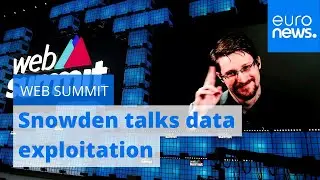 Whistleblower Edward Snowden talks data exploitation at Lisbon Web Summit conference