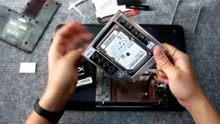 Как установить SSD вместо DVD в ноутбуке HP G6