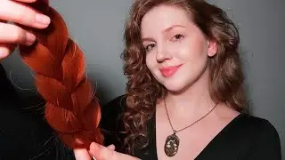 АСМР Заплету Тебе Косы и Сделаю Массаж Головы • ASMR Making Pigtails and Head Massage