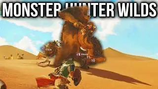 Monster Hunter Wilds 5 Minutes of Epic Great Sword, Bow & Monster Turf Wars | Gamescom 2024 Gameplay