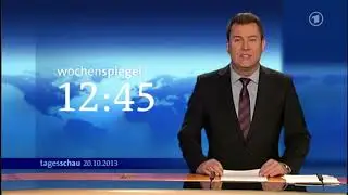 ARD Trailer, Tagesschau (20.10.2013)