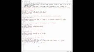 Basic Python tuple functions: len() count() index() slice() max() min() sum() sorted() reverse()