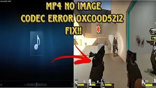 HOW TO FIX CODEC ERROR [0XC00d5212] AND NO IMAGE MP4