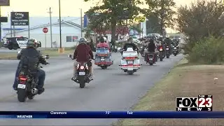 Video: Memorial ride held in Claremore for man killed in motorcycle crash in Tulsa