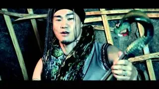 Mongolian Throat Singing Khuumei (Khoomei) " Mt. KHARKHIRAA" (Techno)