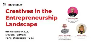 Demystifying Entrepreneurship For Creatives with Kickstart