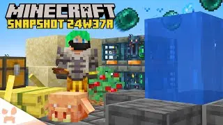 ENDER PEARL CHUNK LOADERS, NEW VAULT HINTS, NETHERITE, & MORE! | Minecraft Snapshot 24w37a