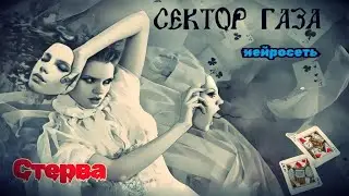 Сектор Газа - Стерва (Чёрная ночь ai cover by Slim Single).