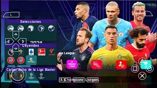 🆕 eFOOTBALL PES 2024 PPSSPP ANDROID OFFLINE NEW KITS & UPDATE TRANSFERS 2024 HD GRAPHICS REAL FACES