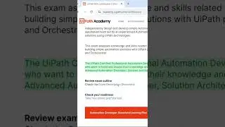 UiPath Associate Certification #uipathacademy #uipathcertification #education