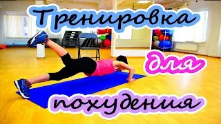 Худеем дома  Жиросжигающая тренировка. Фитнес ТВ