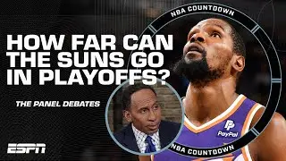 ‘Not that far’ – Stephen A. isn’t buying a deep playoff run for Kevin Durant & Suns | NBA Countdown