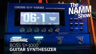 BOSS SY-1000 Guitar Synthesizer Pedal at Winter NAMM 2020