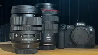 SIGMA ART 24-70 vs CANON RF 24-70 - CANON R5