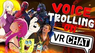 VOICE Trolling in VRCHAT! (HILARIOUS)