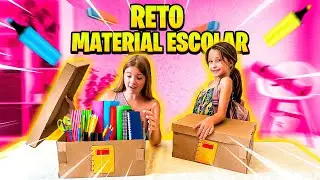 BUSCANDO mejores UTILES ESCOLARES para la vuelta a CLASES! RETO MATERIAL ESCOLAR Daniela VS Martina