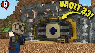 I Built FALLOUT VAULT 33 In Minecraft Survival (#9)