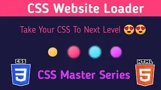 Create A Loader Using CSS | CSS Loader #shorts