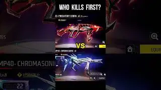 Cobra VS Chromasonic Evo Mp40 🔥 Who Kills First? #freefire #srikantaff