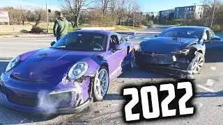 Supercar Crash Compilation 2022