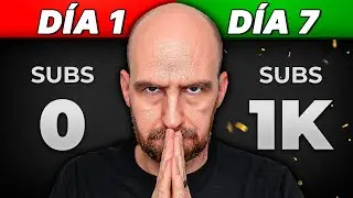 0 ➜ 1,000 Suscriptores en 7 Días con 1 Video: Paso a Paso