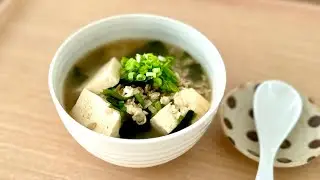 Oatmeal with Tofu - Noriko's Kitchen - Japanese Cooking 101